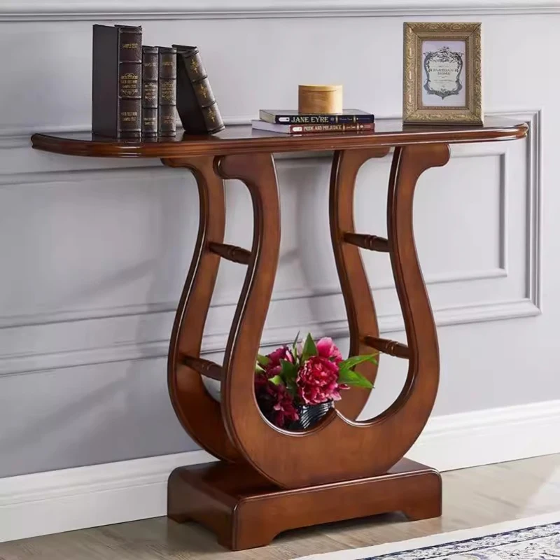 

Nordic Luxury Console Table Minimalist Wood Design Living Room Console Table Modern Unique Console Meuble House Furniture