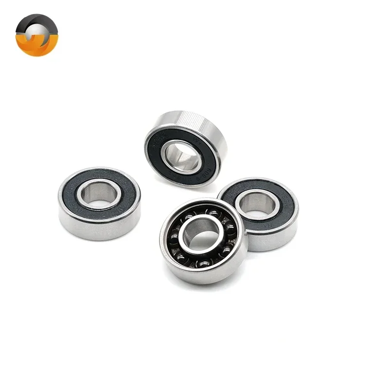 4PCS 9X24X7 Stainless SteelHybrid Ceramic Ball Bearing S609 2RS CB ABEC-7 Bicycle Bearing 9x24x7mm