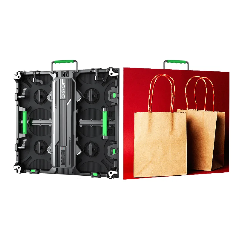 高輝度ステージ屋外P3.91可動式ビデオウォール簡単設置防水屋外LEDスクリーン2024年新製品販売中