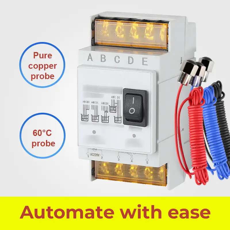 Fully Automatic Water Level Controller Switch 25A 220V Water tank Liquid Level Detection Sensor Water Pump Controller