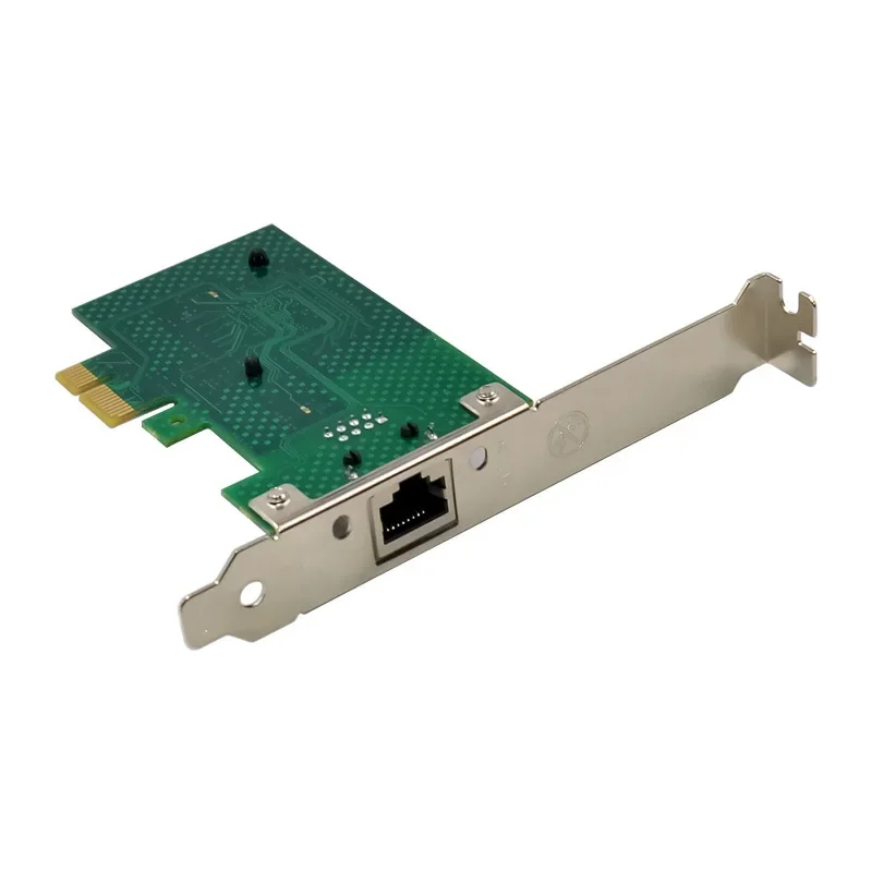 PCIe X1 RJ45 Port Server Lan Card 1000Mbps 1Gbps Ethernet Gigabit network Card BCM5751 chip  WOL PXE VLAN pci-e 1x gibabit card