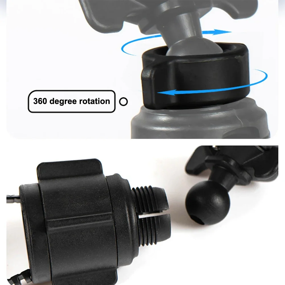 サイクリング用マウンテンバイク用 122 ミリメートルストラップ長さ調節可能なマウントアダプターゴム素材マウントバイクフレームチューブフィット