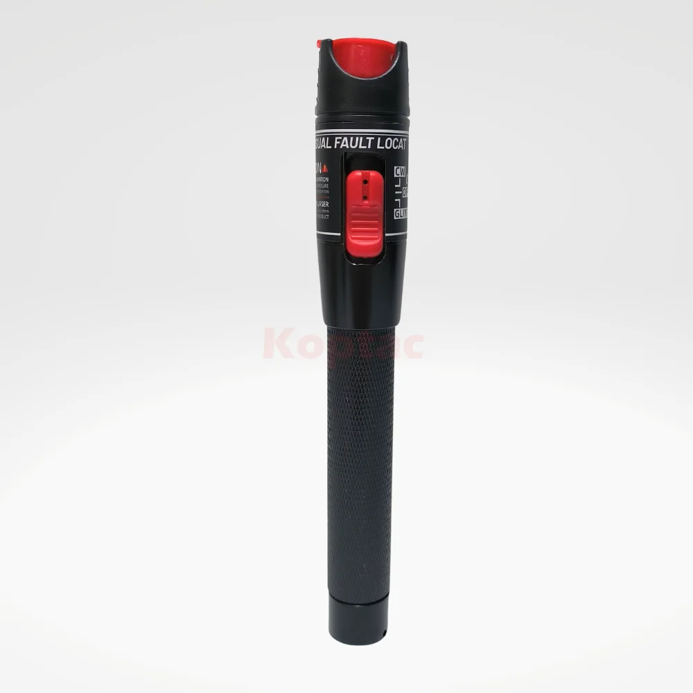 50mw Visual Fault Locator, FTTH Fiber Optic Cable Tester 50KM Range VFL Fiber Optic Tester Pen Red Laser Optical Fiberlight 50KM