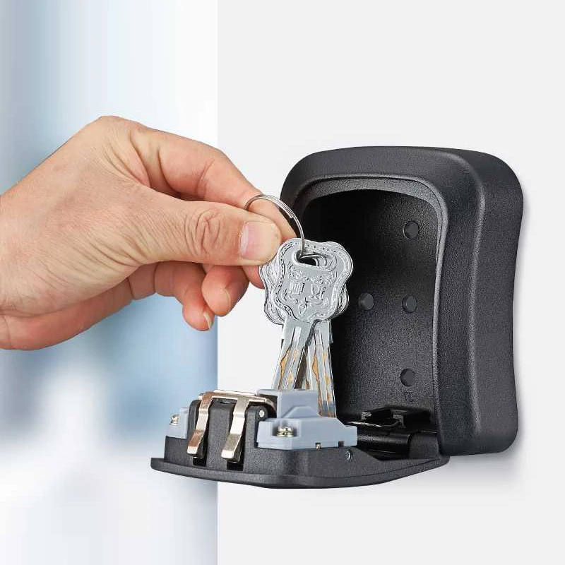 Password Lock Box Anti-theft Home Cat Eye Storage Management Decoration Password Secure Durable Wall Mounted Password Key Box