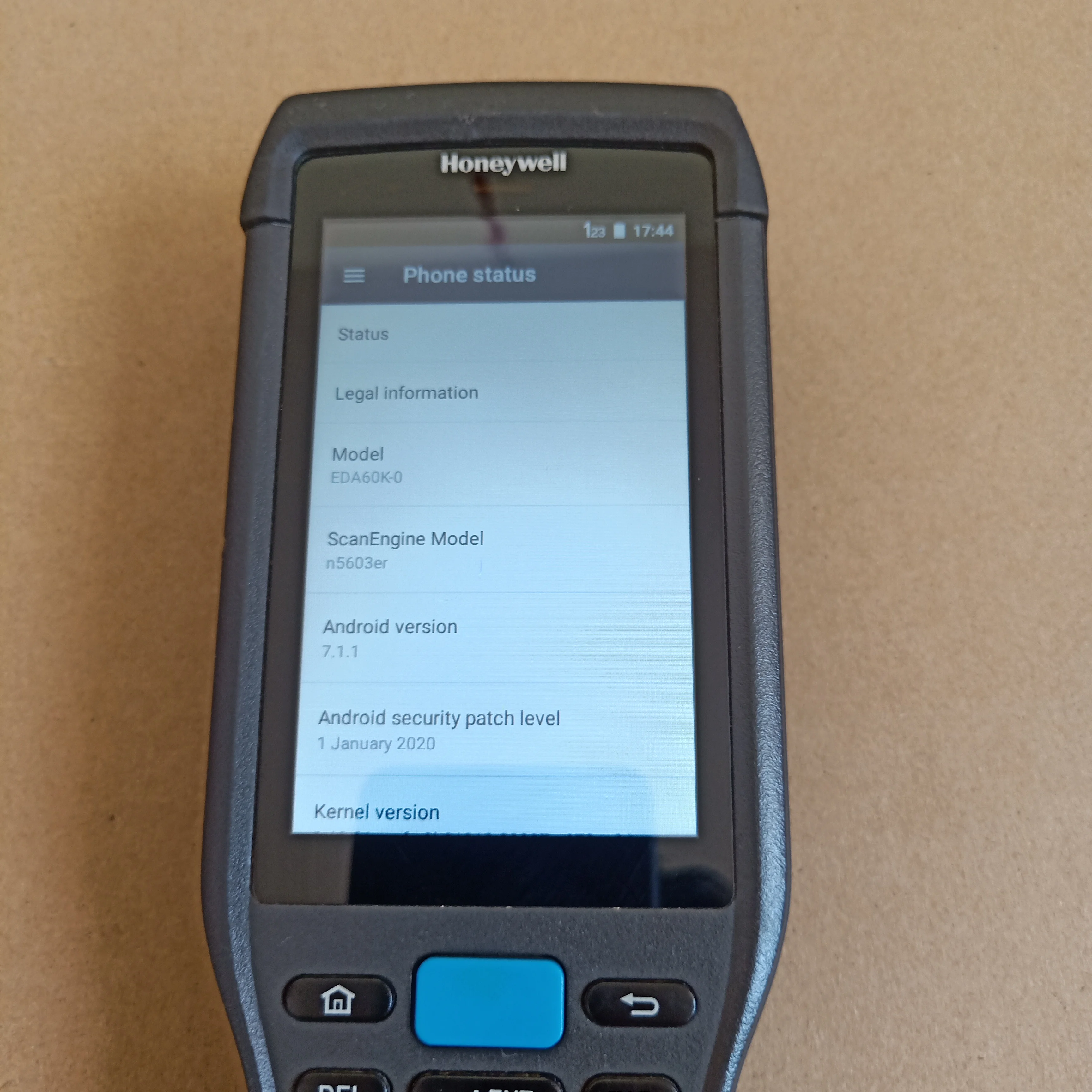 EDA60K Honeywell EDA60K-0 PDA Android 7.1.1 Handheld Data Collectors  2D Scanner