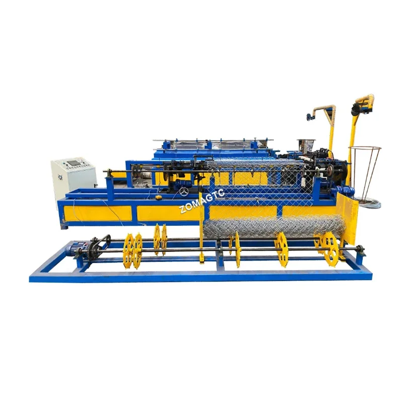 Full Automatic Chain Link Weaving Machine Metal Grass Steel Wire Mesh Making Machine Fences Making Machine for Fences