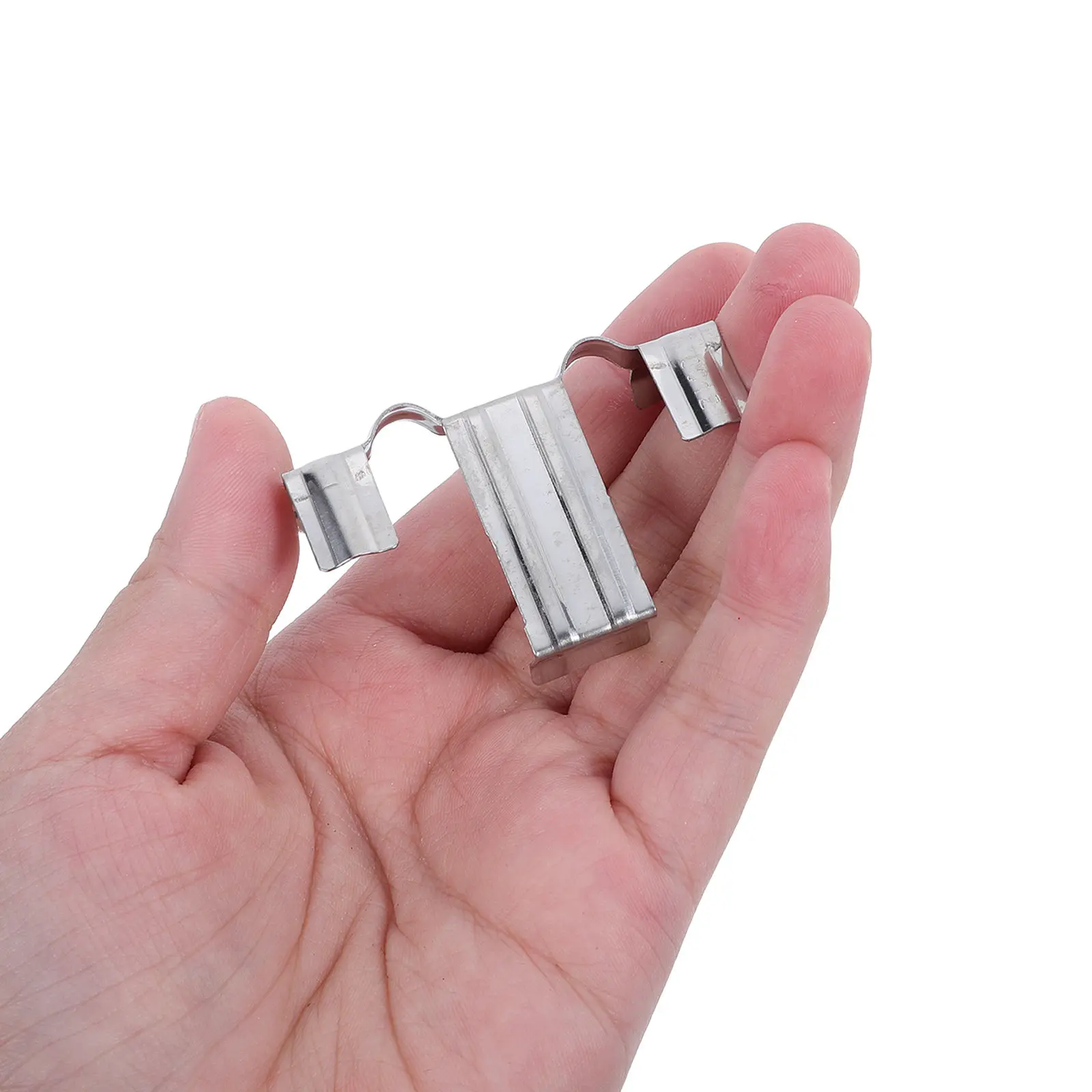50Pcs Photovoltaic Panel Drainage Buckle Stainless Steel Solar Panel Drainage Clip Solar Module Water Drain Clip Roof Mounting