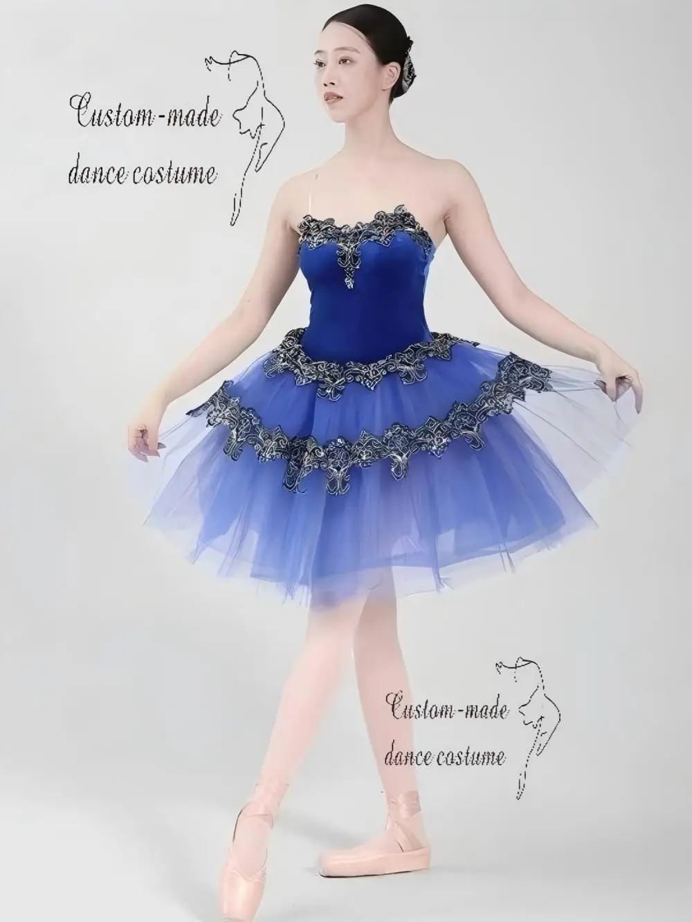 Blue Fairy Tutu - Nutcracker Professional Performance Costume