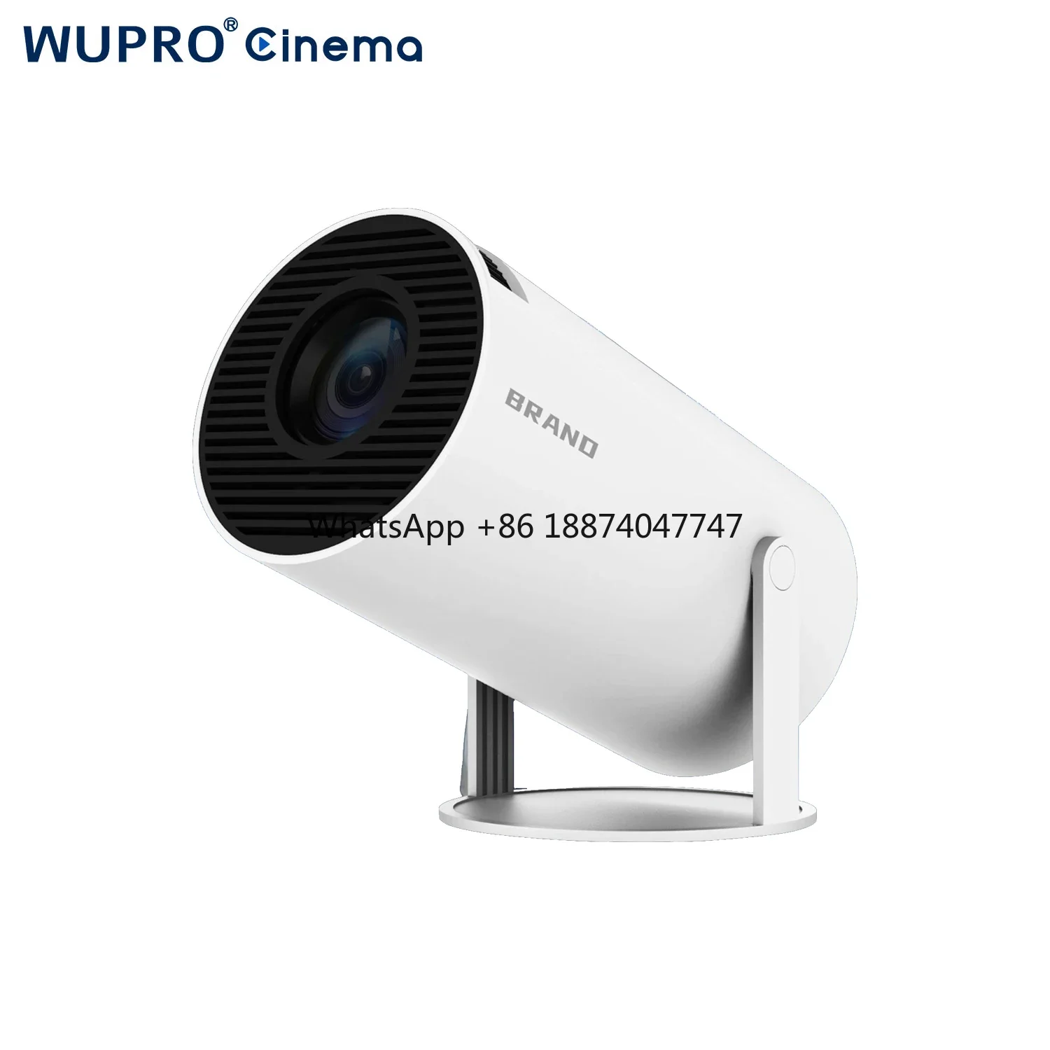 

[Free spare parts] Hot Trend Wupro HY300 Portatil Proyector Mini Smart Android 11.0 Wi-Fi 6 Projecteur 120 ANSI Lumems Projector