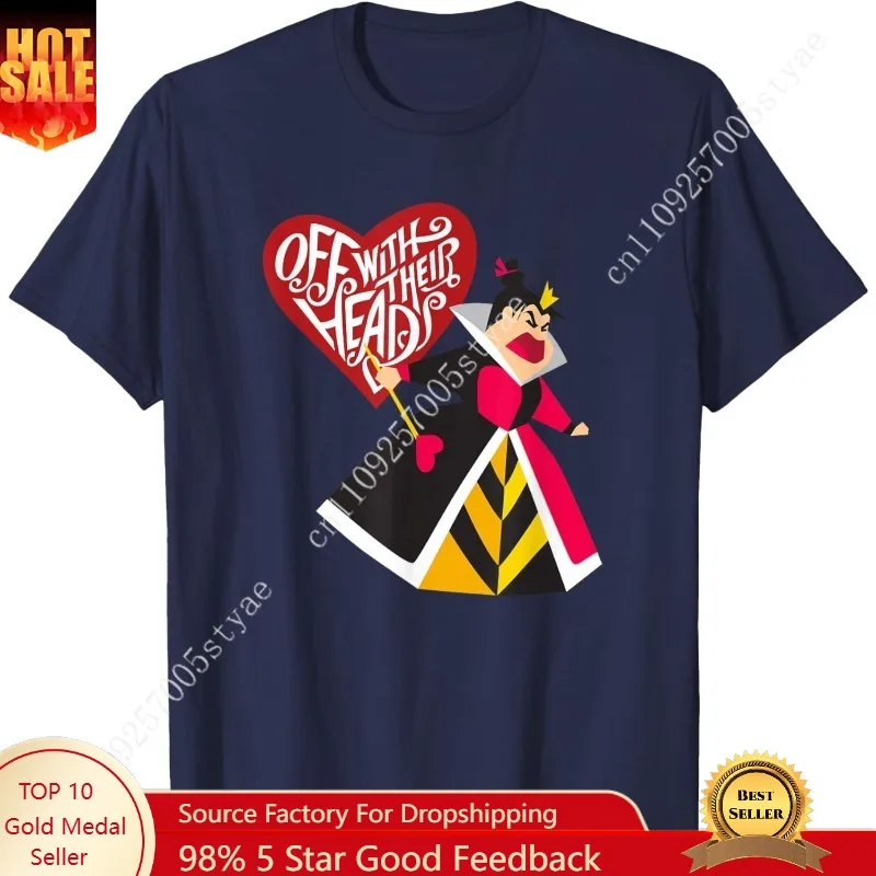 

Alice in Wonderland Queen of Hearts Off with Their Heads T-Shirt