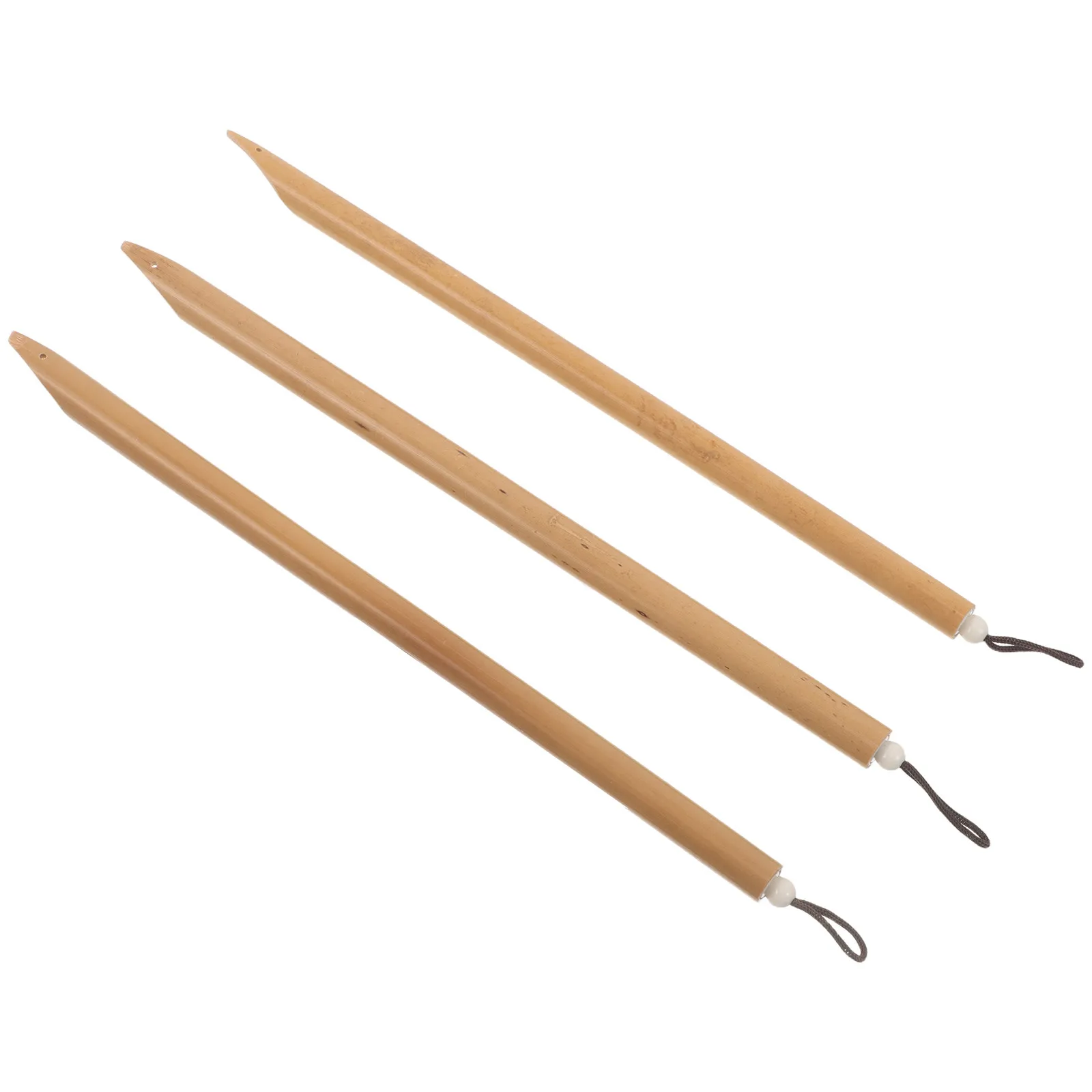 3Pcs Bamboo Calligraphy Dip Pen Set Traditional Handmade Ink Drawing Tools for Writing Painting Sketching Manga Tibetan Arabic