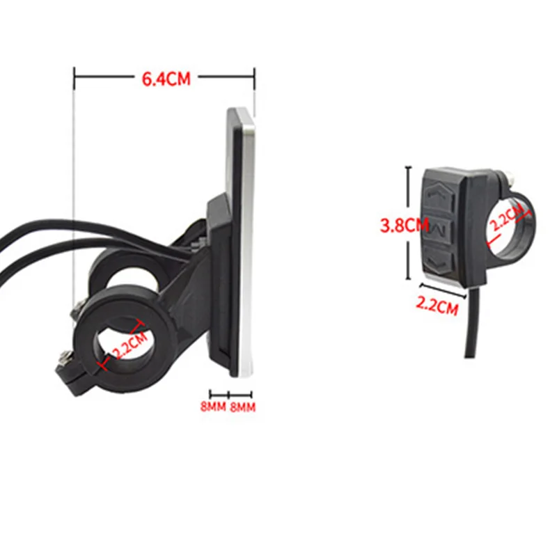 M5 5Pin  EBike LCD Display Electric Bike Accessories 24V 36V 48V Speed Control Panel Electric Mountain Bike Part E-Scooter