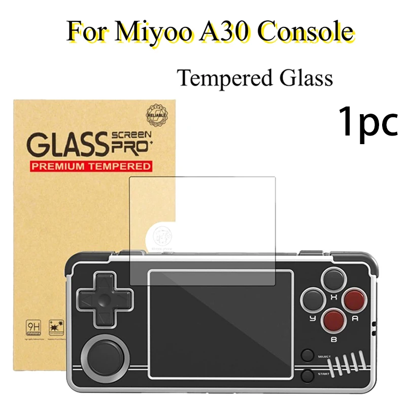 For Miyoo A30 Game Console Screen Protector Film Miyoo Mini A30 HD Tempered Glass Screen Protector Film Accessories 9H Film