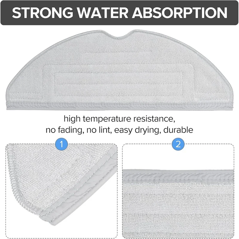 Ensemble de tampons de gril de vadrouille durables, Vibrarise S8 +, S8 Pro Ultra, S7, S7 Maxv, S7 Maxv Ultra, S7 Max Ultra, S7 Pro Ultra Books Systems