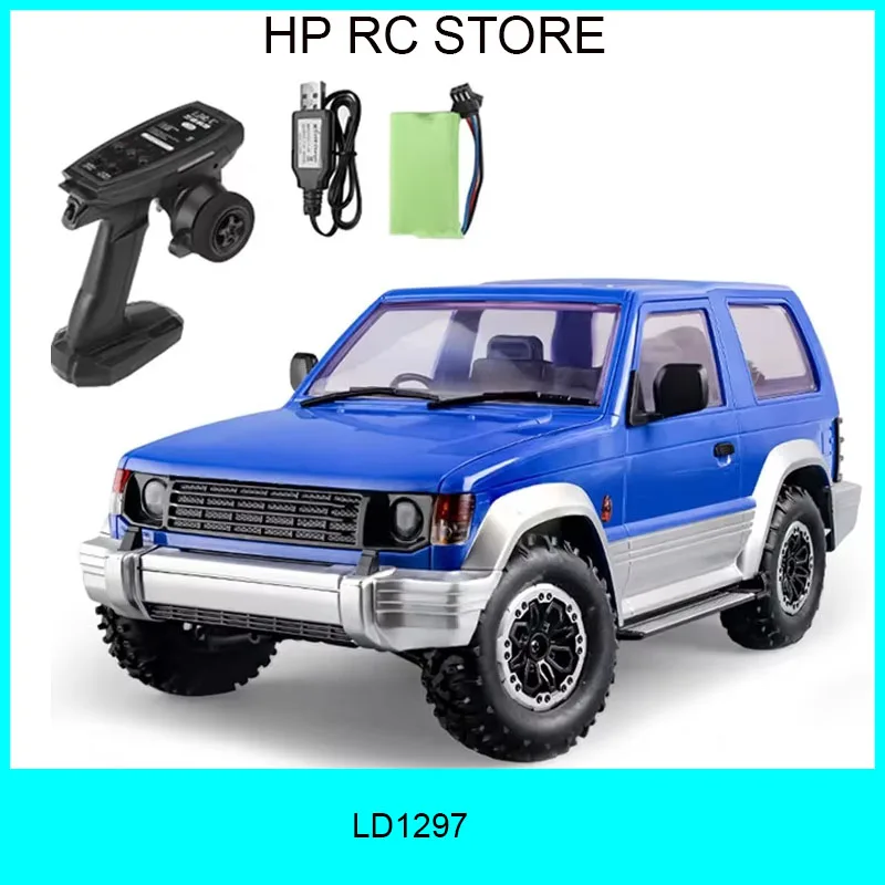 

LDRC 1/14 LD1297 RC Remote Controlled Car With Lighting Variable Speed Car Four Wheel Drive Drift Racing Model Toy Boy Gift