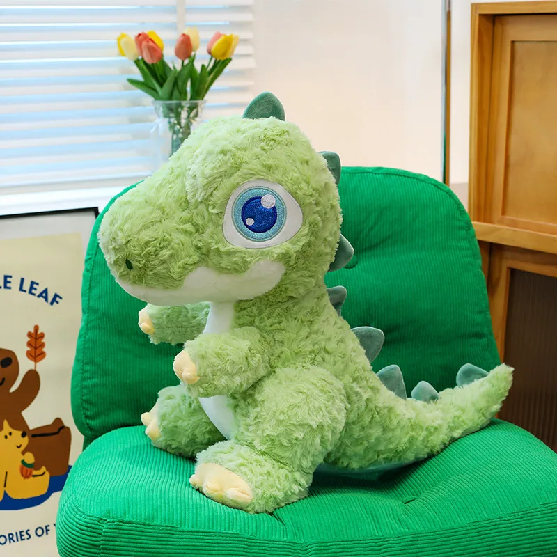Lovely Dinosaur Plush Tyrannosaurus Rex Doll Yellow Green Toy Stegosaurus Pillow Cushion Gift For Children