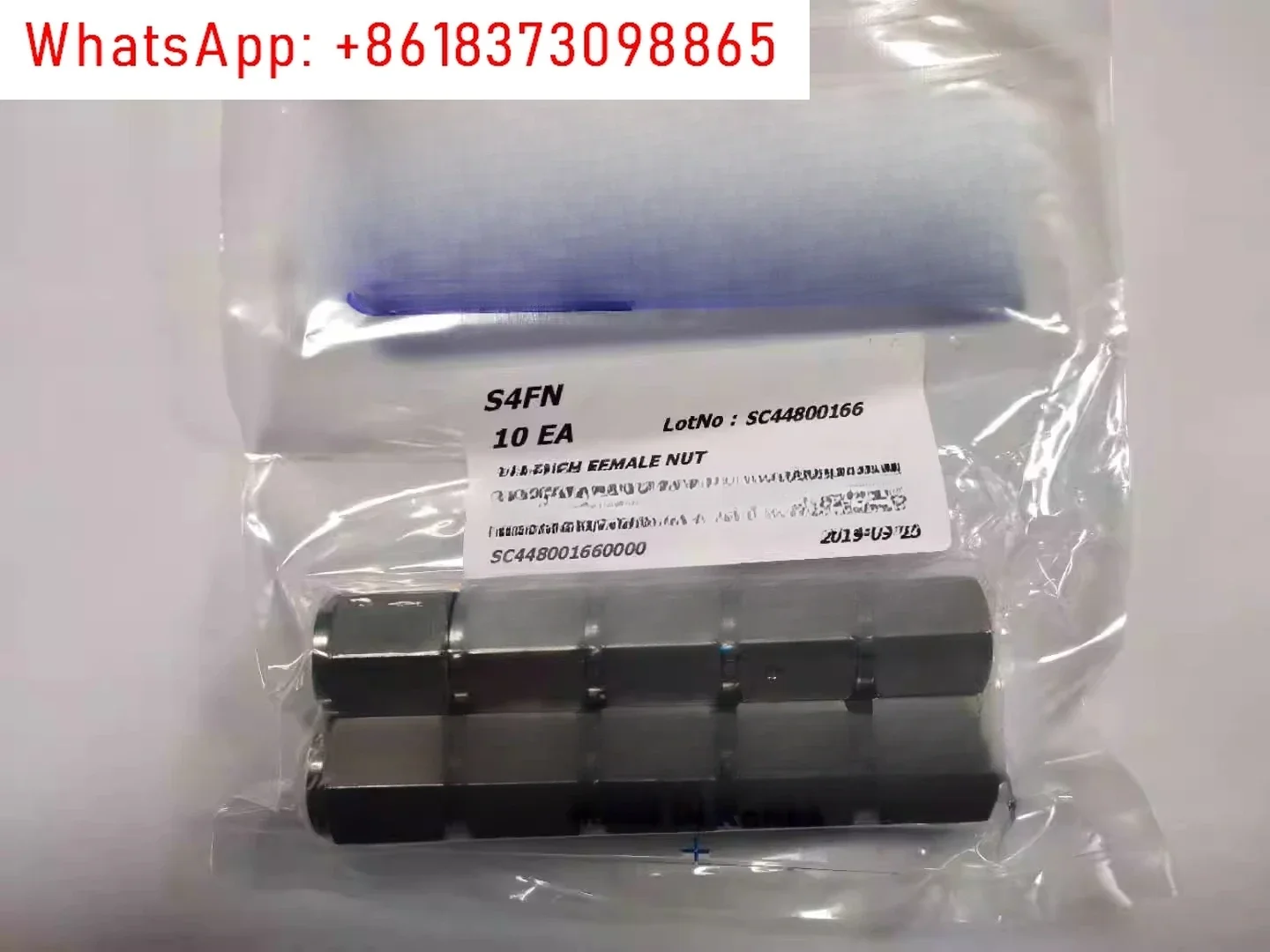 10 STKS VCR vrouwelijke MOER 1/4 3/8 1/2 S4FN S8FN