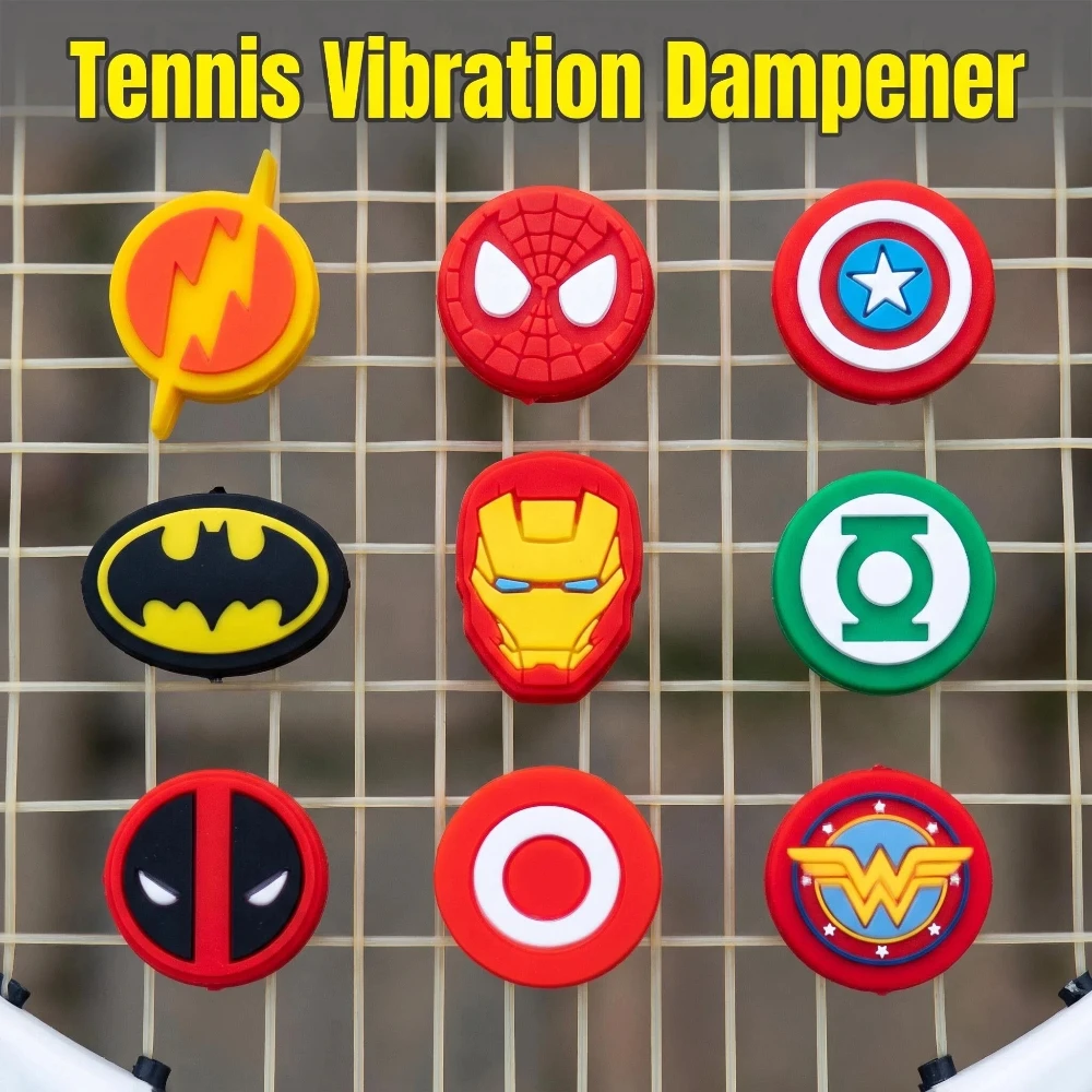Badminton Anime - Amortisseur de vibrations personnalisé en silicone