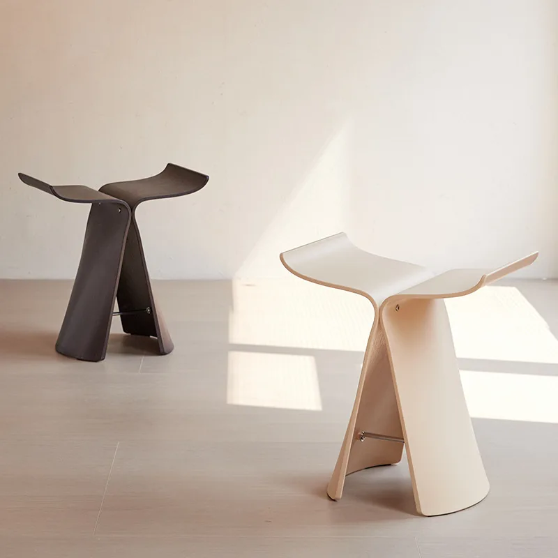 الأثاث فراشة البراز غرفة المعيشة أريكة كرسي الشرفة الأحذية تغيير البراز مقعد صغير الإبداعية مقعد المحمول كرسي للترفيه