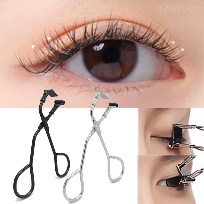 Recourbe-cils en acier inoxydable, outil de maquillage, applicateur de recourbement des cils, pince à cils naturels, clip cosmétique
