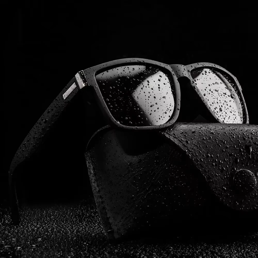 Großhandel 1-2 Stück Unisex Quadratische Vintage Sonnenbrillen Bekannte Marken-Sonnenbrillen Polarisierte Sonnenbrillen Oculos Feminino – Detail 4