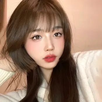 韓版女款長直公主式假髮,自然逼真,適合角色扮演,全身覆蓋,蕾絲前額假髮 8 最佳銷售 公主假髮 - №8