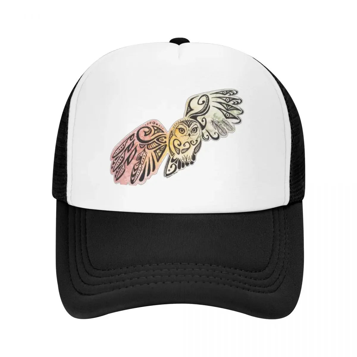 Saw-Whet Spirit Owl Baseball Cap Rave party Hat summer hat Golf Wear Male Women's