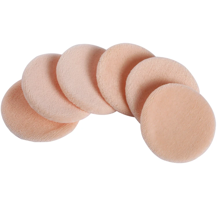 10PCS Powder Puff  Women Beauty Facial Face Body Cosmetic Makeup Foundation Soft Sponge Lady Girl Gift 6cm Pink Comfortable