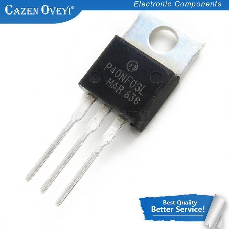 Affordable Price 10pcs/lot STP40NF03L P40NF03L 40N03 TO-220 In Stock quick delivery