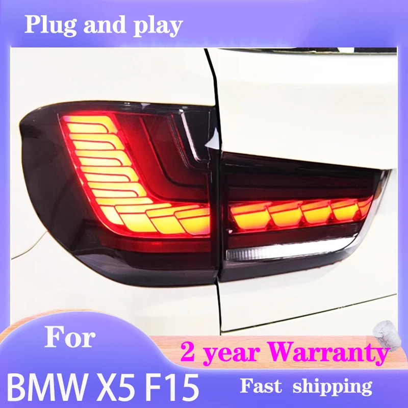 

Car Styling for BMW F15 Tail Lights 2014-2018 X5 Taillamp Rear DRL Fog Brake Turn Signal Reversing