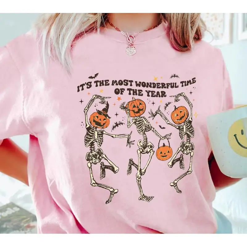 بيع ذلك الوقت الأكثر رائعة لهذا العام تي شيرت الهالوين S 5Xl #1