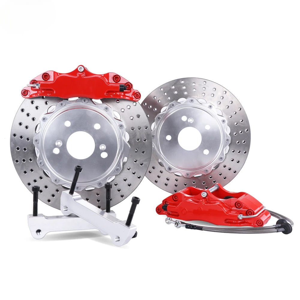 China OEM Factory Big Brake Kit for ANP 5200 SET 4-Pot  Calipers with 330*28MM Rotor Disc  17 INCH