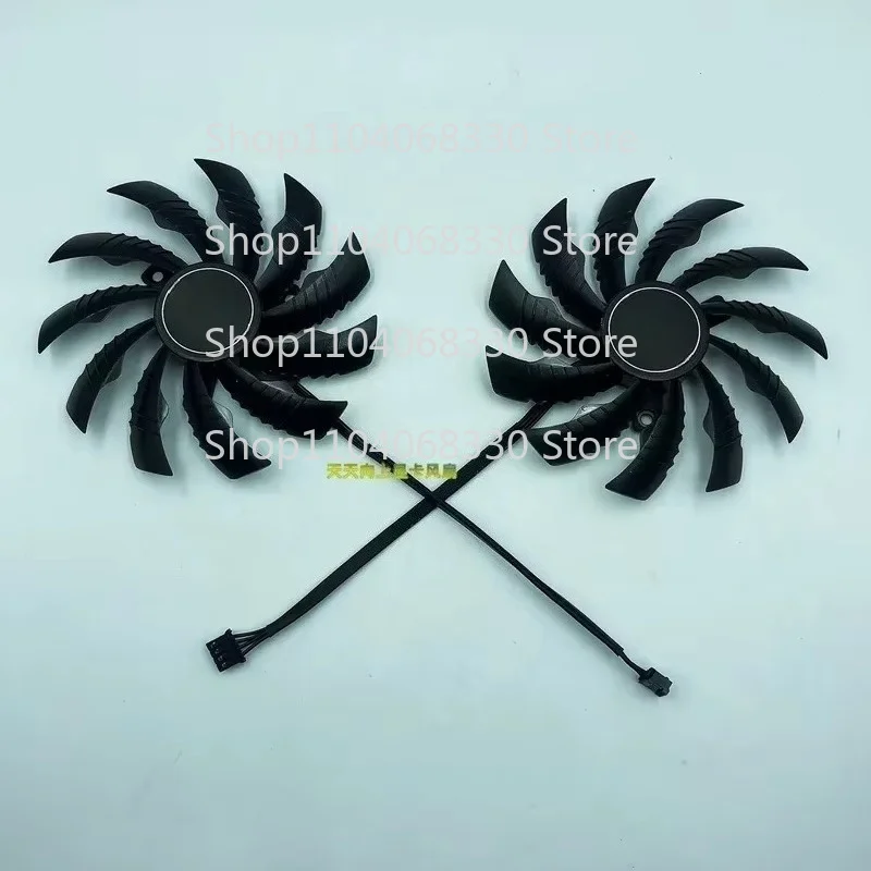 For GIGABYTE RTX 3060 Ti 3060 3050 EAGLE Falcon Graphics Card Silent Temperature Controlled Fan Replacement Cooler