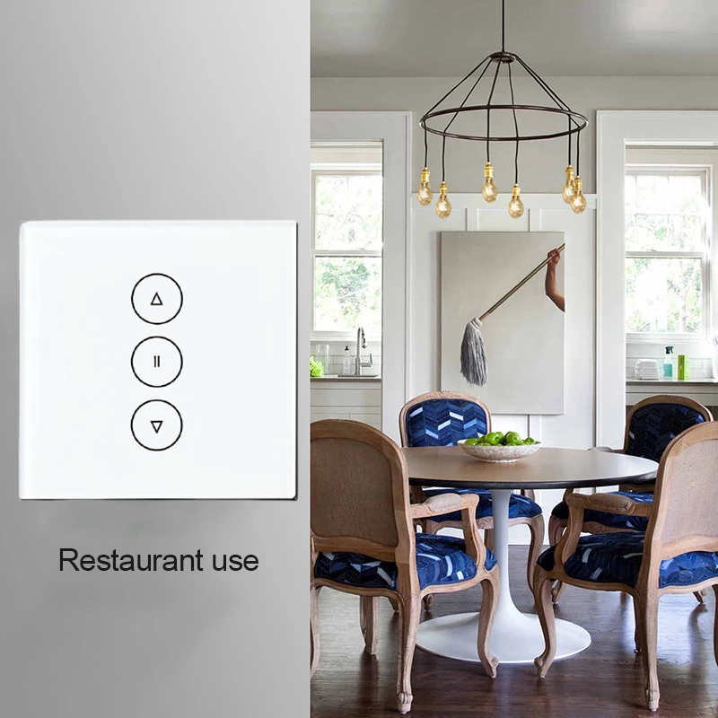 Xiaomi Tuya Smart Life ZigBee 3.0 Curtain Blind Switch For Roller Shutter Electric Motor Google Home Alexa Echo Voice Control