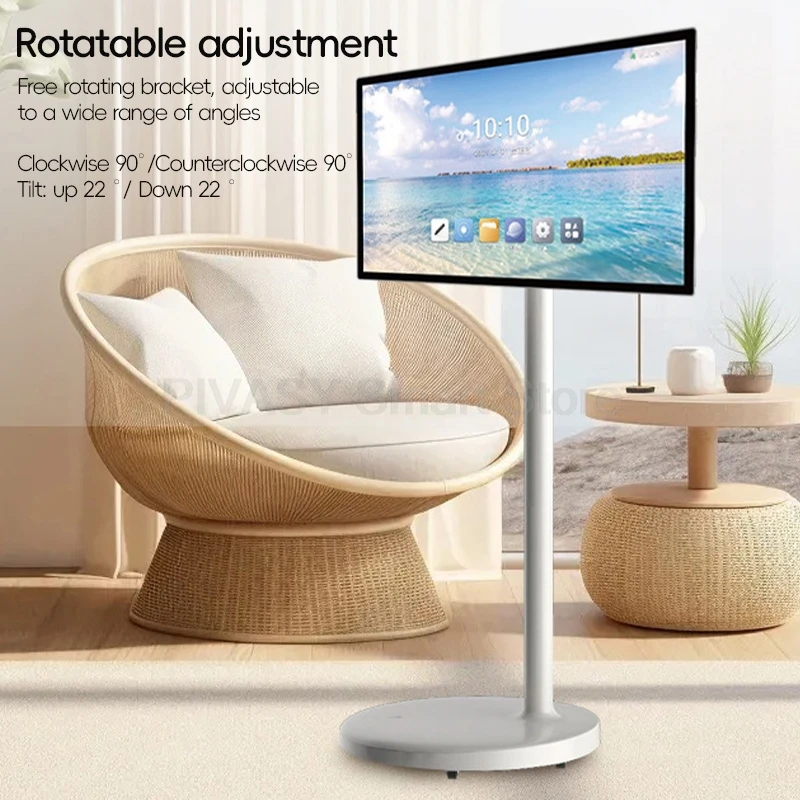 Smart TV Wireless Casting Display Touch Screen da 32 pollici per ufficio esterno Monitor interattivo colorato portatile domestico mobile