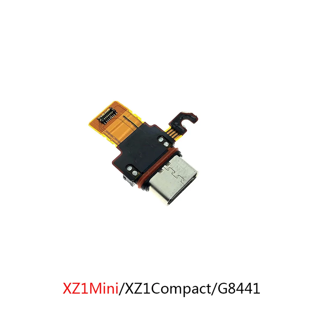 For Sony Xperia XZ XZ1 XZ1mini XZP Premium Compact USB Charging Charger Dock Flex Cable Microphone Board Port Repair parts