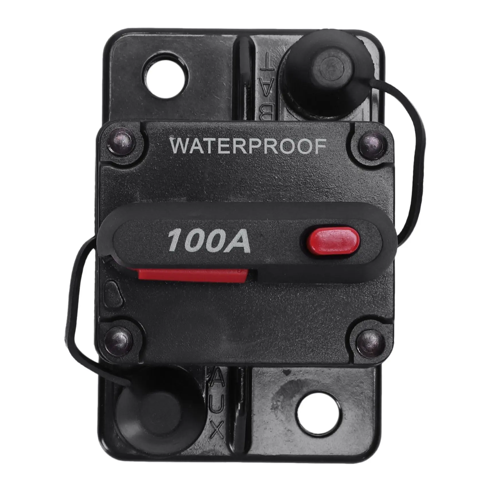 

12V/24V Car Marine Audio Fuse Holder 100A Manual Reset Circuit Breaker