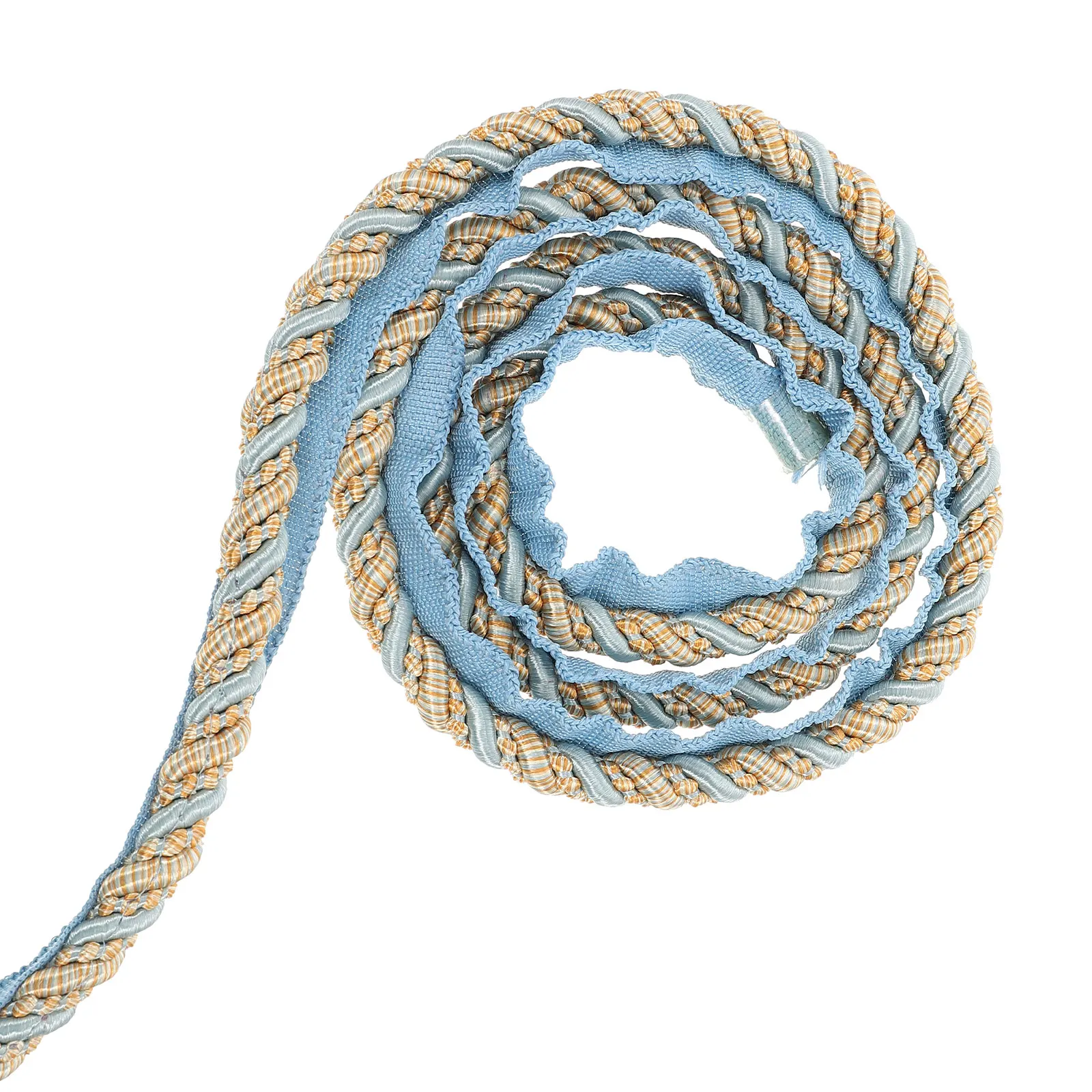 

Cord Trim Lace Rope Accessories Blue Polyester Material Sofa Pillow Repair Durability Twisted Trim Cord DIY Knitting Supply