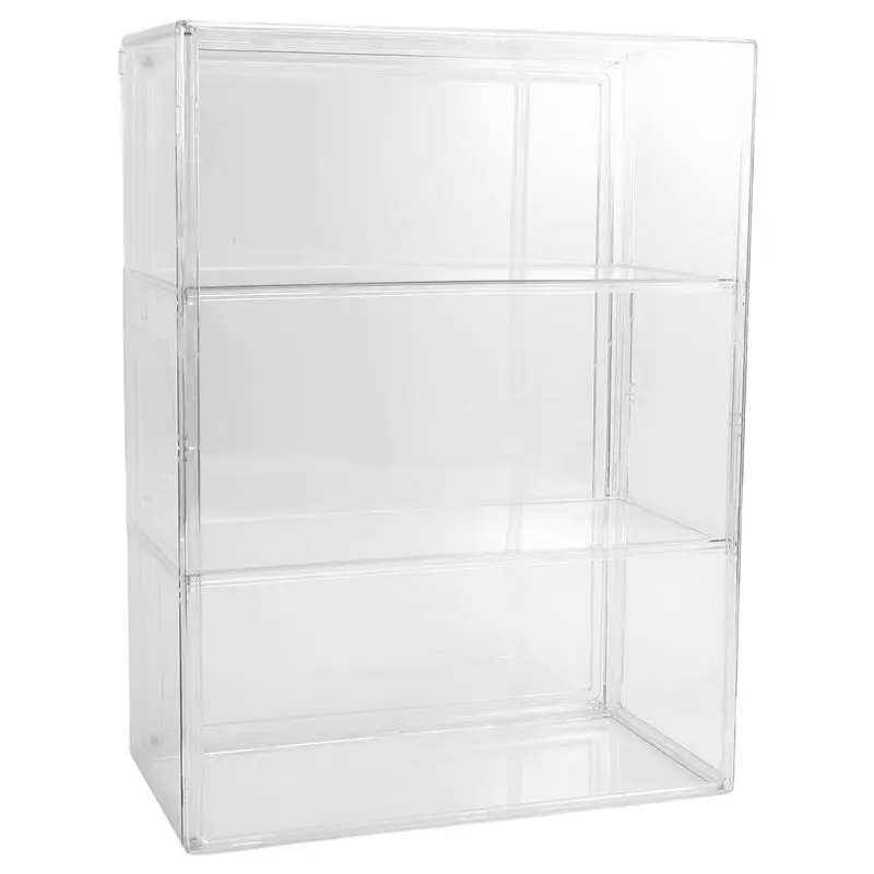 

ABJO-высокопрозрачный многофункциональный акриловый настольный органайзер, прозрачный дисплей, ящик для хранения фигурок, органайзер для комнаты, проход