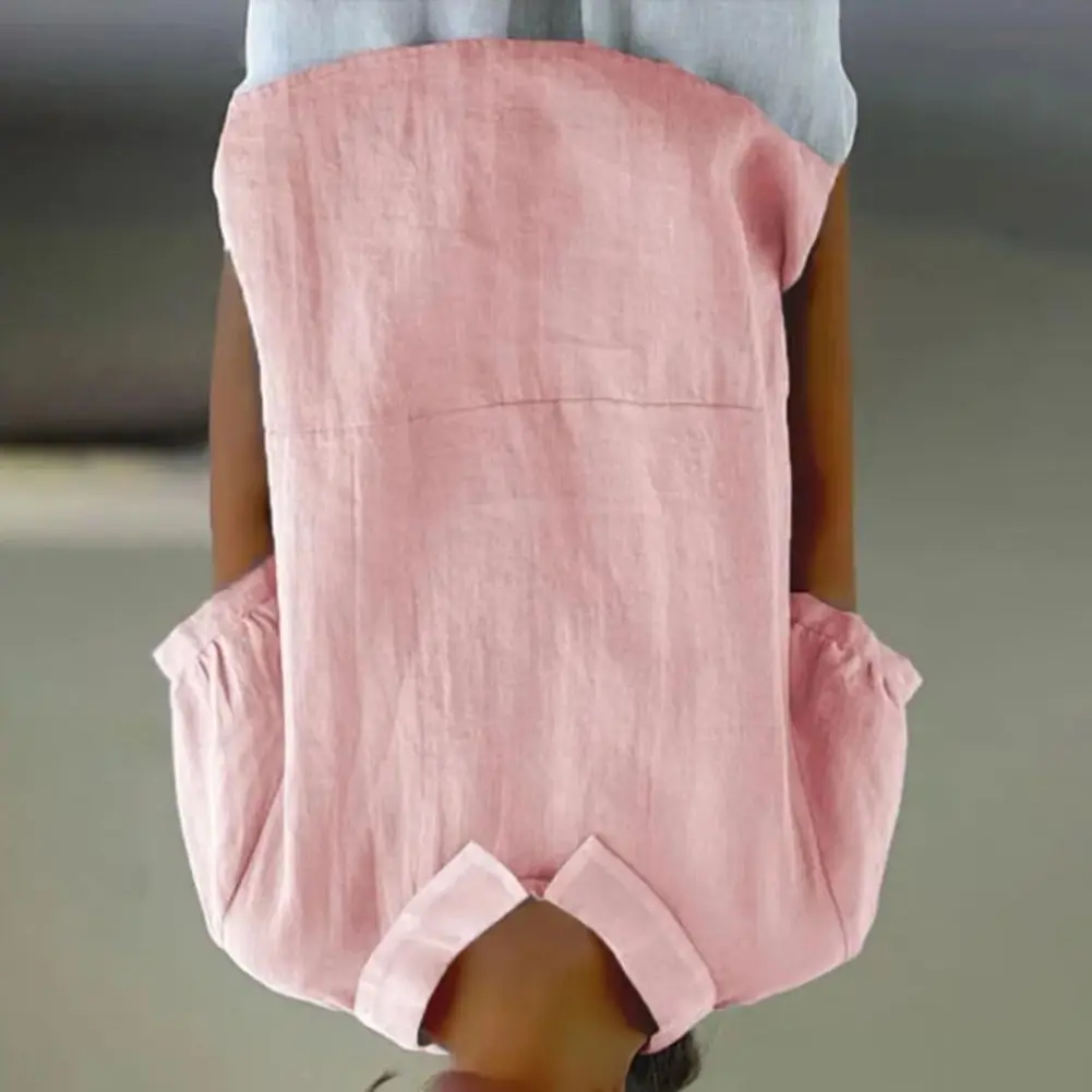 

2025 женская рубашка, дышащий топ, стильная женская рубашка с воротником с лацканами, короткими рукавами, свободный крой, однотонный дизайн для уличной одежды