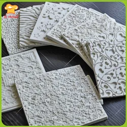 Texture Designs Lace Silicone Mold for Cake Decorating Sugar Paste Molds