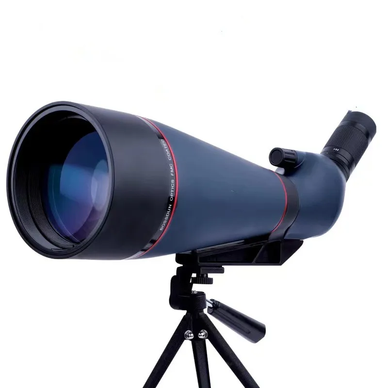 Real Picture Large Eyepiece 25-75x100 Spotting Scopes Telescope For Bird Watching Target Shooting