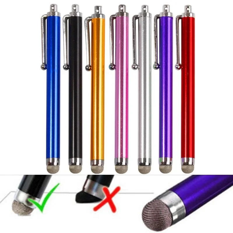 

Hot Selling Metal Mesh Tip Touch Screen Stylus Pen for Smart CellPhone Tablet PC
