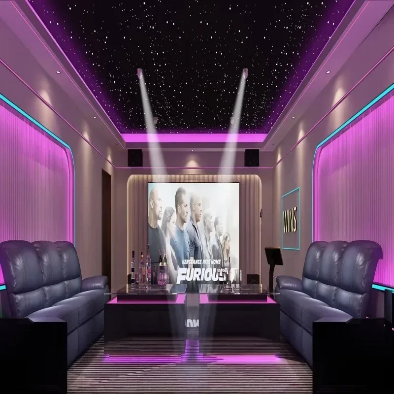 Audio set + jukebox + wireless microphone, professional KTV bar audio equipment