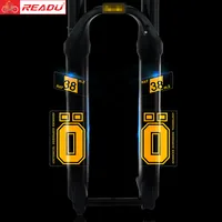 READU-calcomanías de horquilla delantera para bicicleta de montaña, pegatinas de horquilla delantera para bicicleta, RXF38 m.2