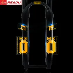 READU RXF38 m.2 mountain bike front fork decals bicycle front fork stickers bike sticker