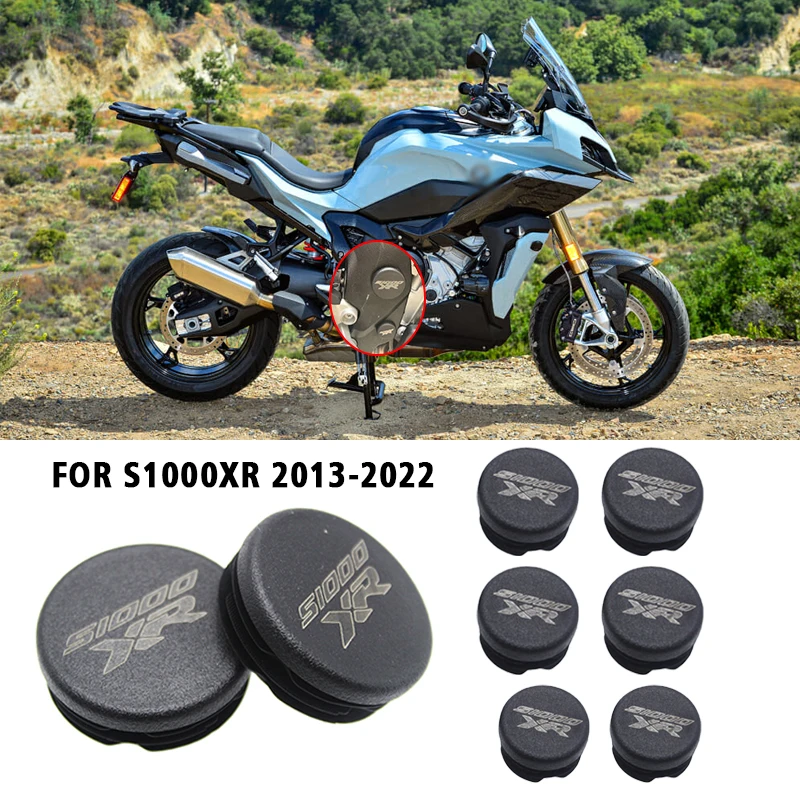 Tapones de chasis S1000XR para BMW S 1000 XR S1000 XR1000 2013-2023 2021 2022, tapas de cubierta de orificio de marco de motocicleta, tapa de marco de enchufe