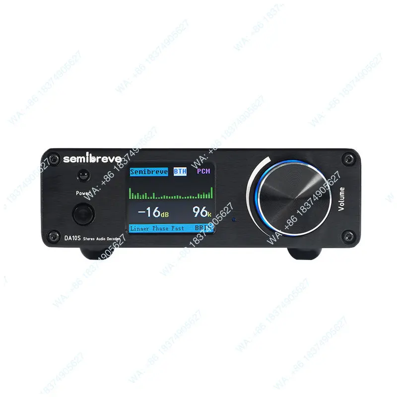 DA10P Dual ES9039 DSD512 Bluetooth 5.4 USB Decoder HIFI Fever DAC