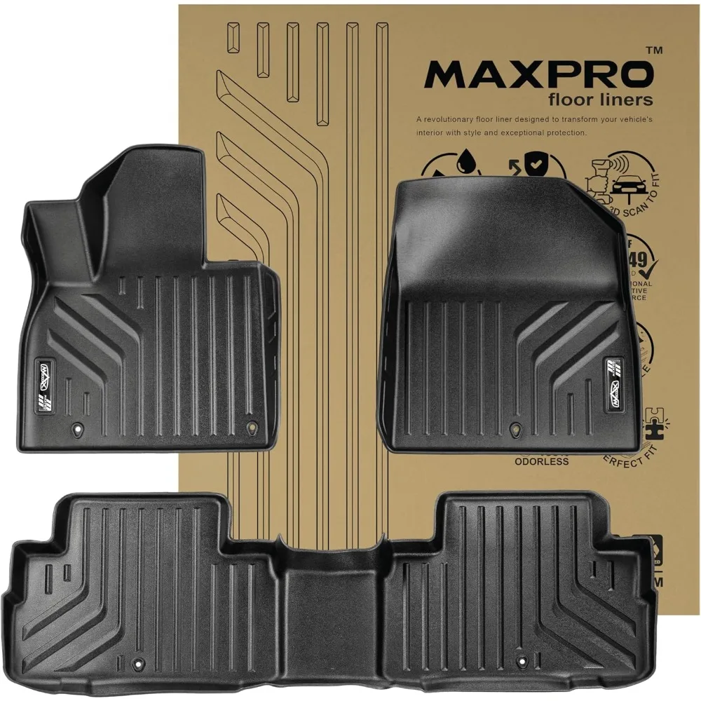 

Сверхмощные всепогодные коврики на заказ для Kia Telluride (2020-2025), водонепроницаемая защита