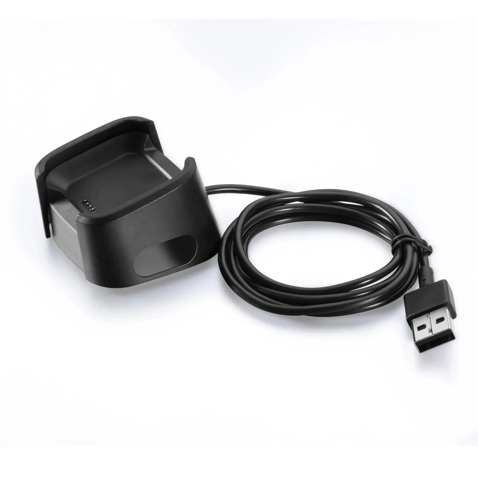 USB Charging Cable USB Dock Charger For Fitbit Versa Watch Non-slip Fast USB Charging Cable For Fitbit Versa USB Adaptor Plug 1m